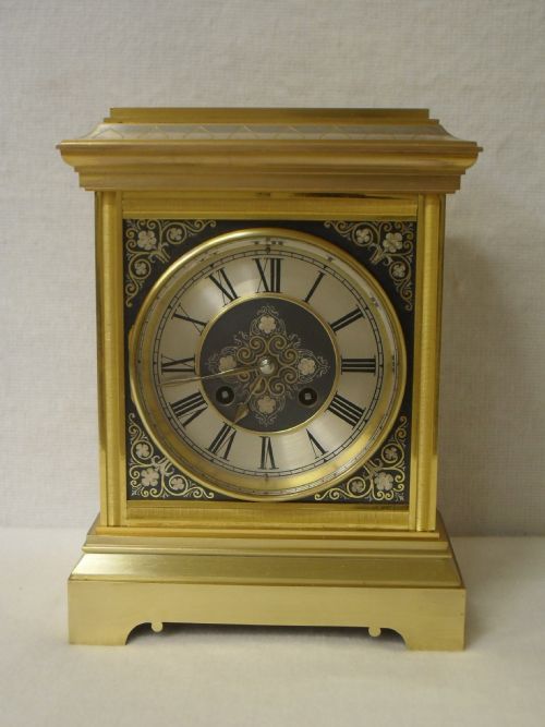 Brass Mantel Clock