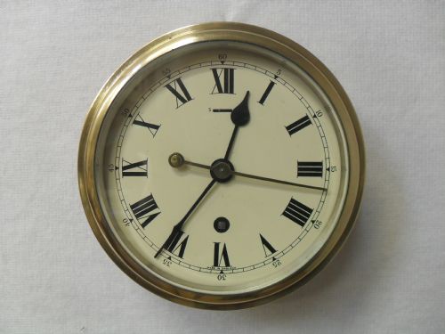 Brass Ships Clock