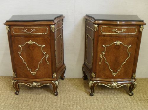 Walnut Bedside Cabinets