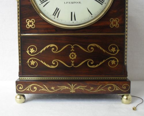 fig 1. Rosewood Bracket Clock