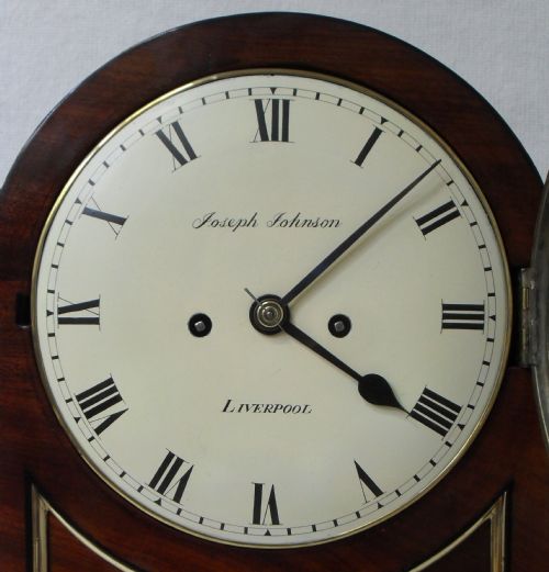 fig 1. Mahogany Bracket Clock