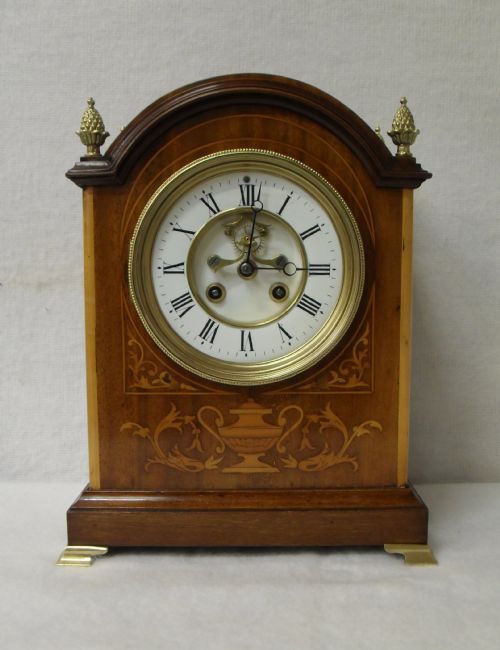 Mahogany Mantel Clock