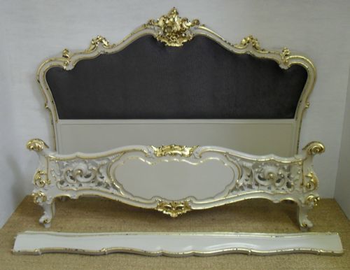 fig 1. Italian Painted King Size Bed