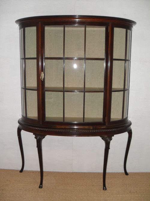 Mahogany Display Cabinet
