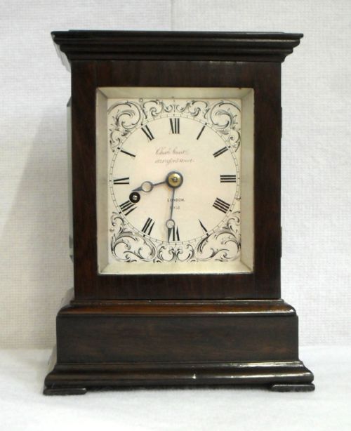 Rosewood Library Clock