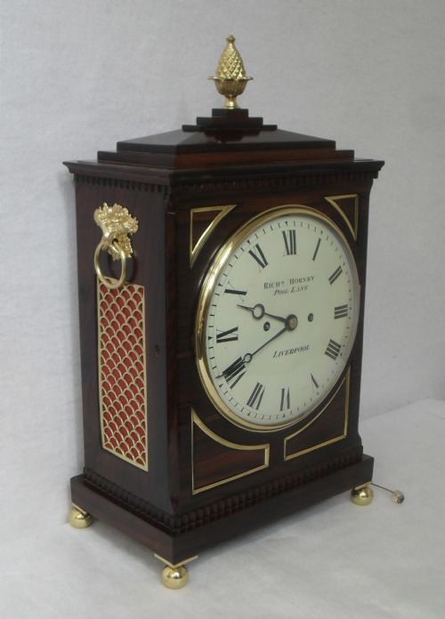 fig 2. Rosewood Bracket Clock