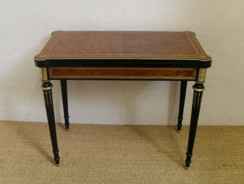 French Games Table