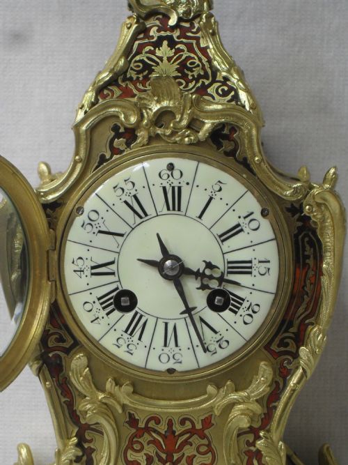 fig 1. French Boulle Mantel Clock