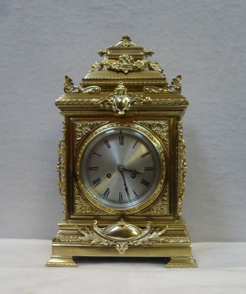 Brass Table Clock
