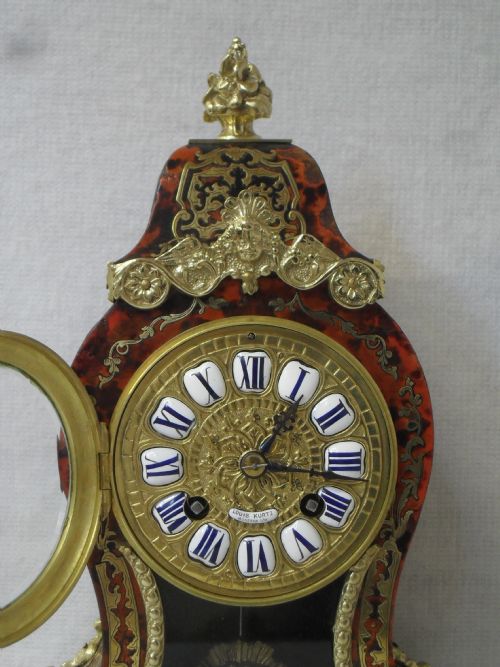 fig 1. Boulle Mantel Clock