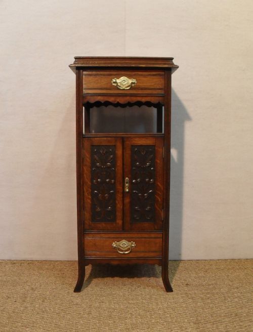 Oak Smokers Cabinet