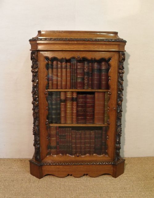 Victorian Oak Bookcase