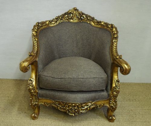 fig 1. Pair of Italian Tub Chairs