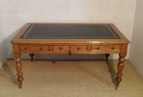 Oak Partners Writing Table