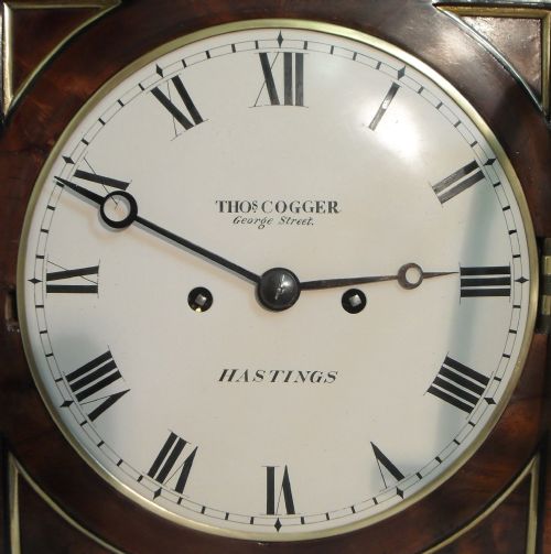 fig 1. Mahogany Bracket Clock