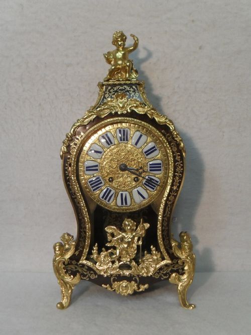 French Boulle Mantel/bracket Clock