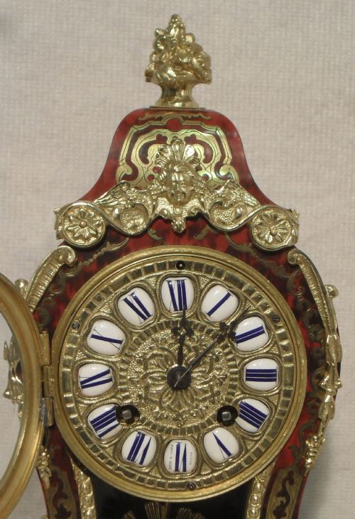 fig 1. French Boulle Mantel Clock