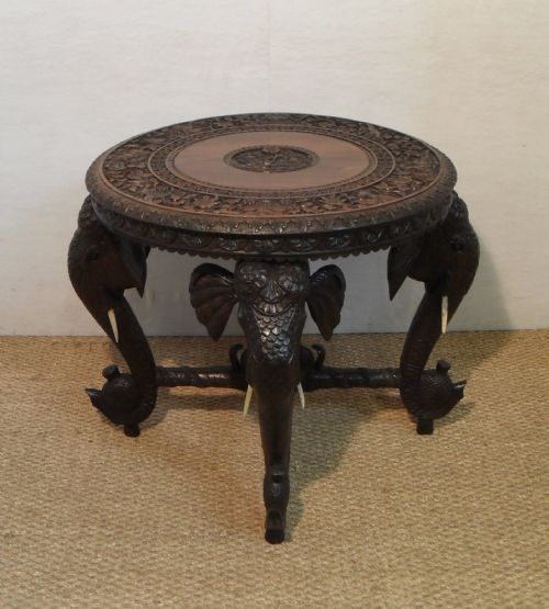 Anglo-indian Rosewood Occasional Table