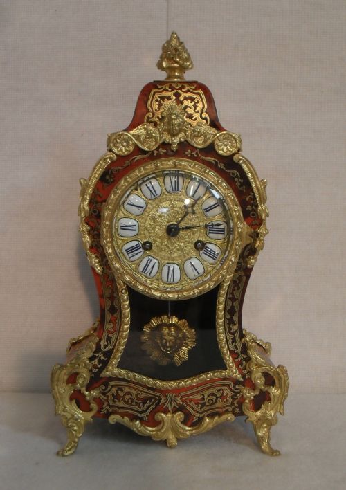 French Boulle Mantel Clock