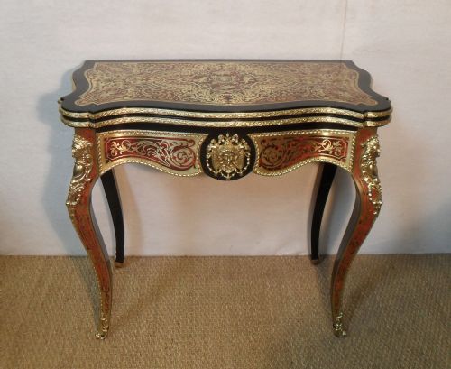 French Boulle Games Table
