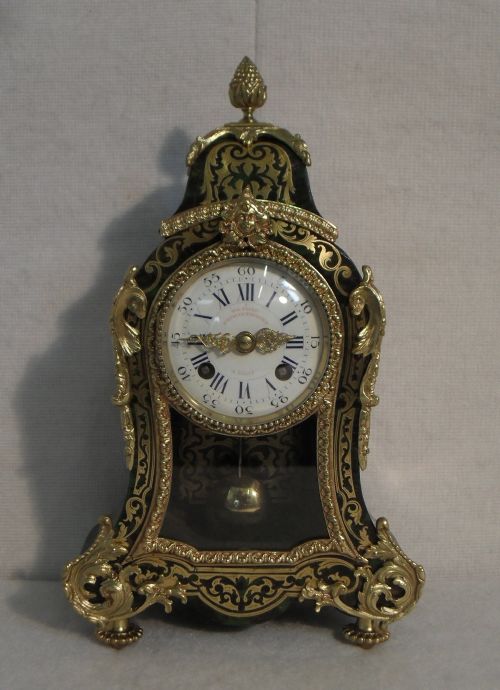French Boulle Mantel Clock