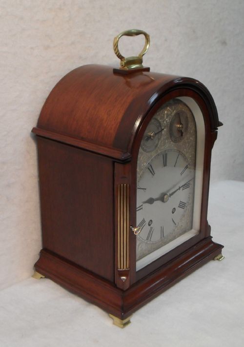 GERMAN TING TANG BRACKETTABLE CLOCK - ADDITIONAL PHOTO 2