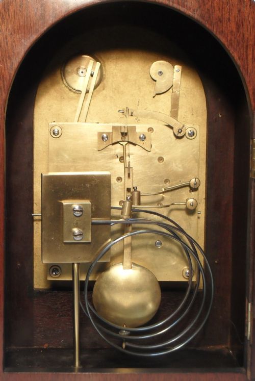 GERMAN TING TANG BRACKETTABLE CLOCK - ADDITIONAL PHOTO 5