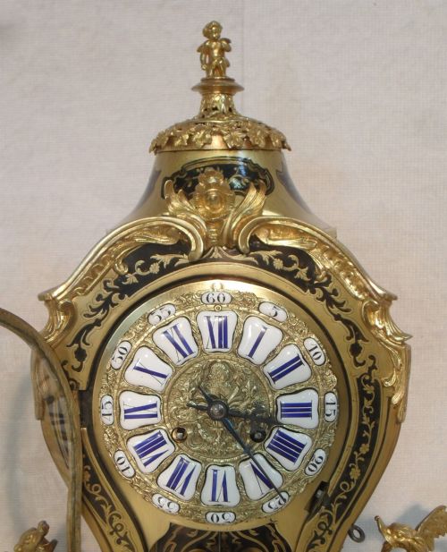 fig 1. Boulle Bracket/Table Clock