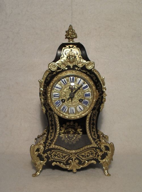 French Boulle Mantel Clock