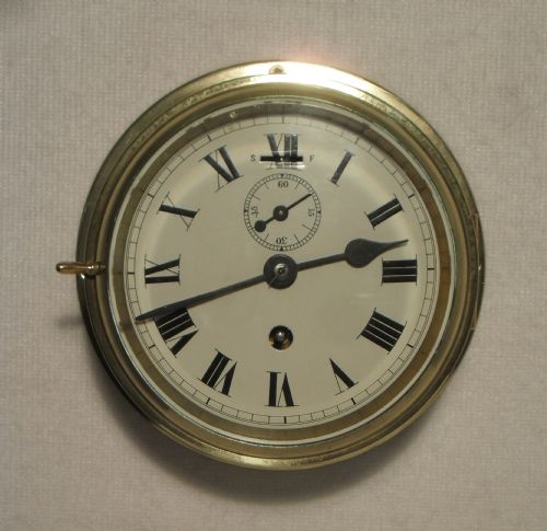 Brass Ships Clock