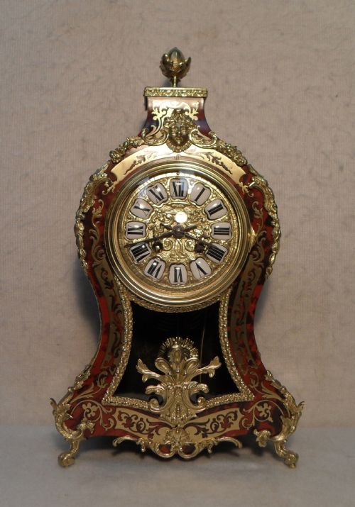 French Boulle Mantel Clock