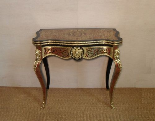French Boulle Games/occasional Table