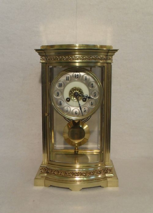 French Brass Mantel Clock