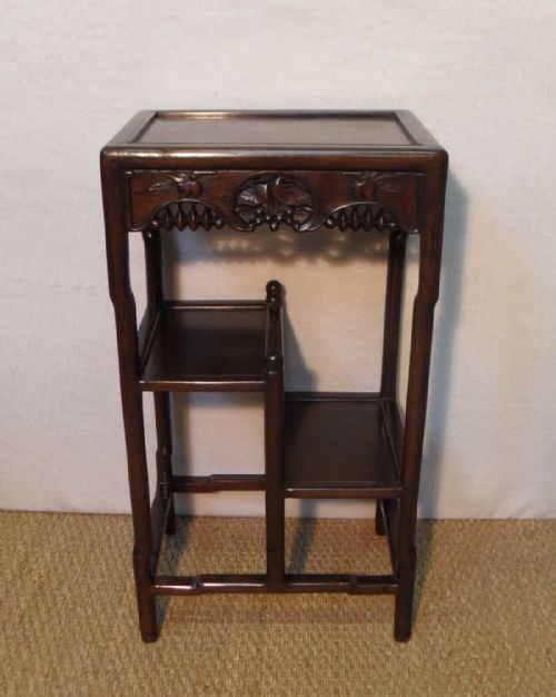 Chinese Rosewood Display Stand