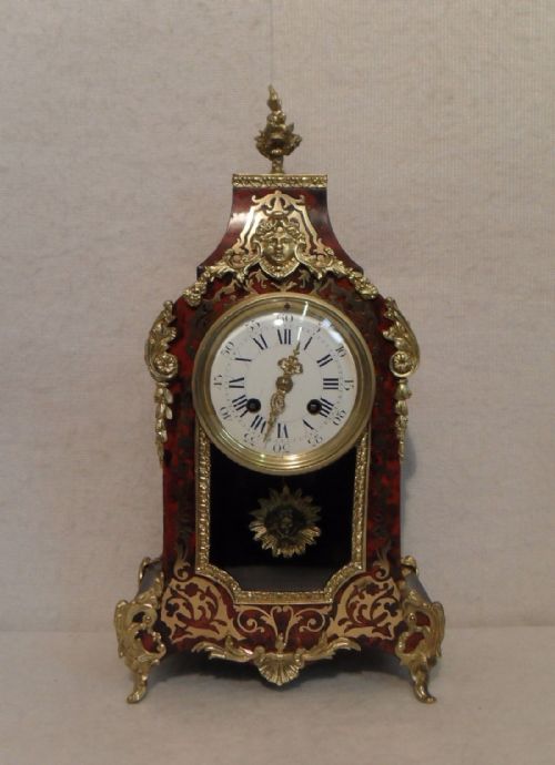 French Boulle Mantel Clock