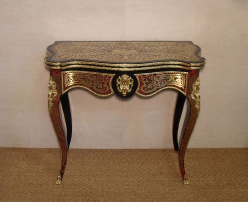 French Boulle Games/occasional Table