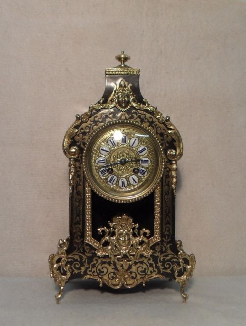 French Boulle Mantel Clock