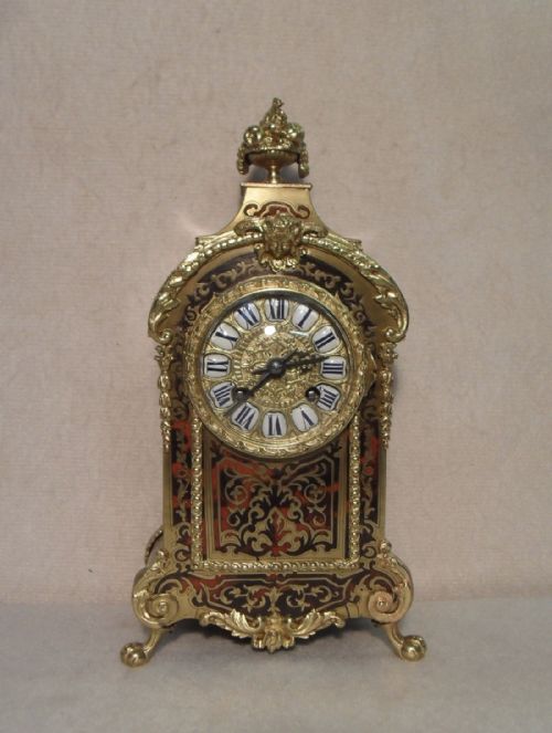 French Boulle Mantel Clock