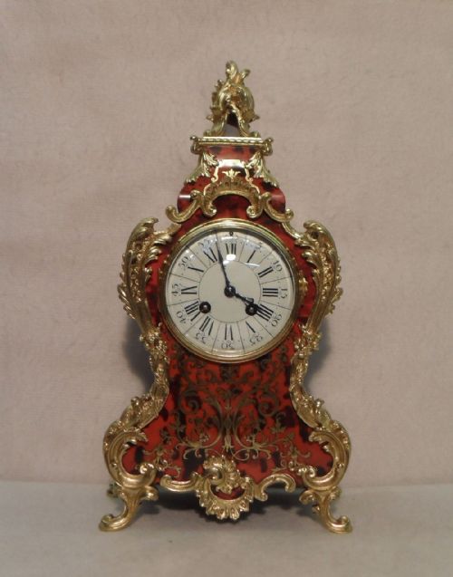 French Boulle Mantel Clock