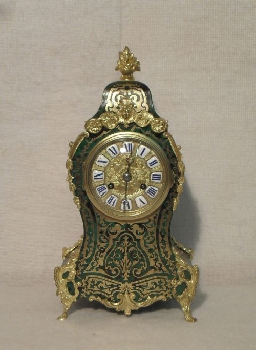 French Boulle Mantel Clock