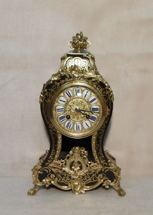 French Boulle Mantel Clock