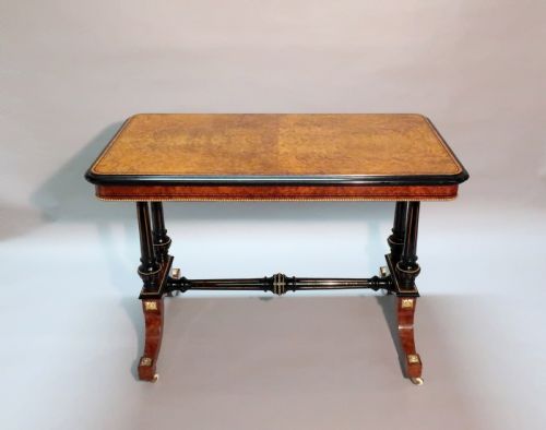 Victorian Amboyna Occasional Table Attributed to Gillows