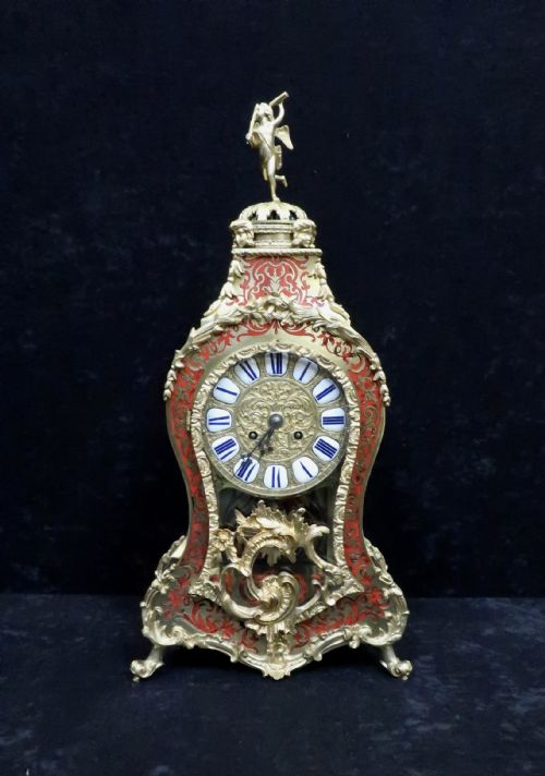 French 19th Century Louis Xv Style Mantel Clock
