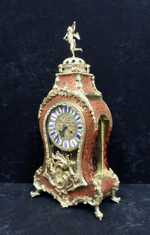 fig 1. French 19th Century Louis XV Style Mantel Clock