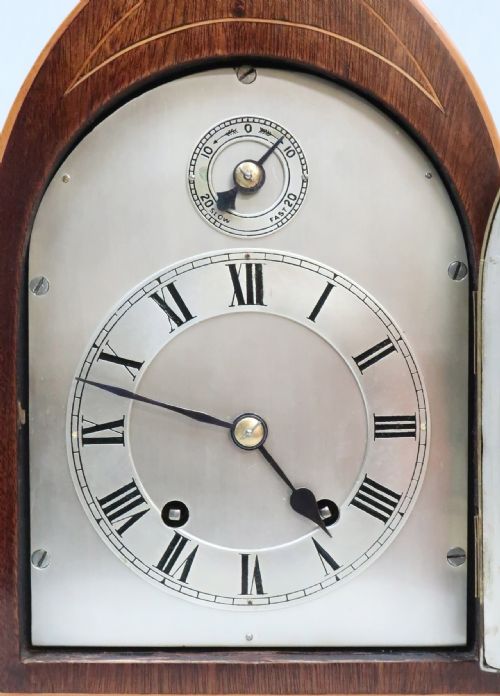 fig 2. German Ting Tang Striking Mantel Clock by W&H