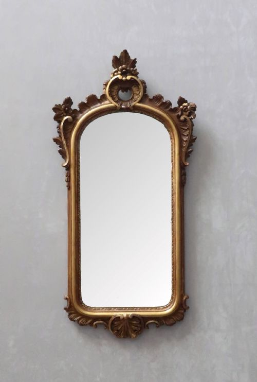 Early 20th Century Italian Gilt Wall Mirror