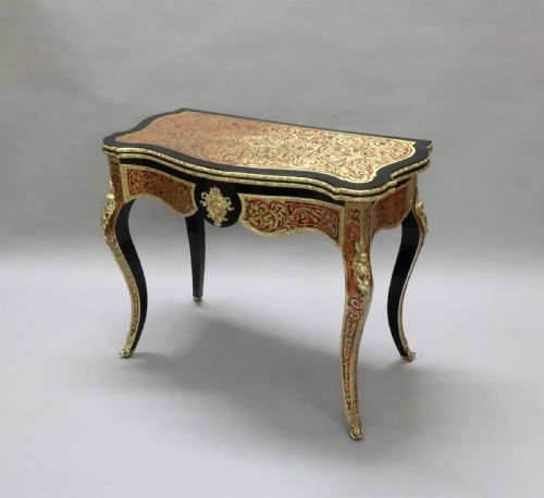 French Louis Xv Style Boulle Games Occasional Table