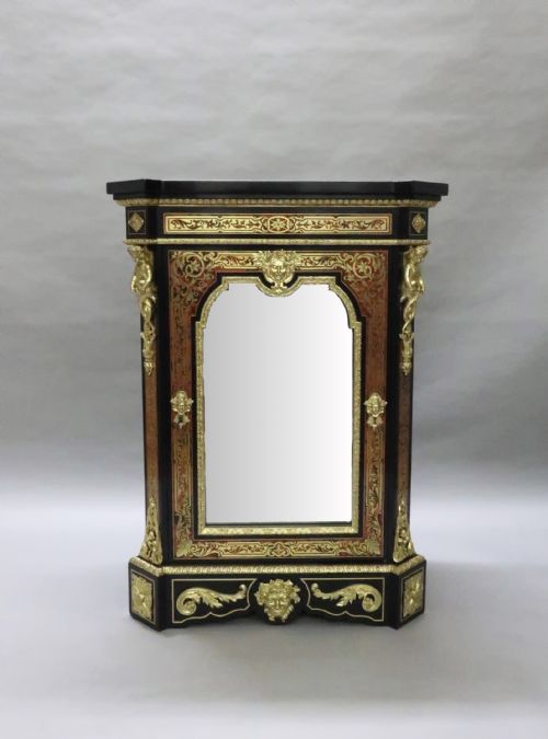 fig 1. French Napoleon III Boulle Side Cabinet by Mathieu Befort