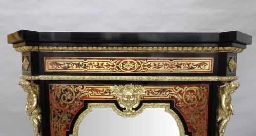 fig 2. French Napoleon III Boulle Side Cabinet by Mathieu Befort