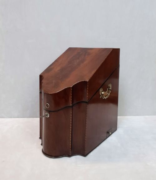 Georgian Mahogany Stationary Box - Knife Box